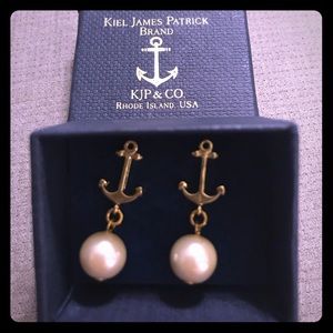 Kiel James Patrick Anchors Aweigh Earrings